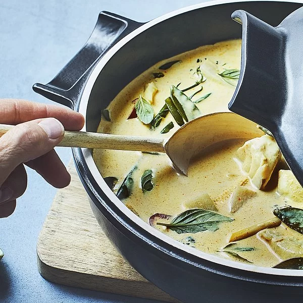 Сотейник керамический Delight 2,5 л индукционный диаметр 26 см, цвет графит, Emile Henry, Франция, 776625 - изобр. 13