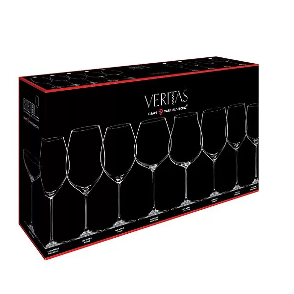 Набор из 4 бокалов для дегустации вина, хрусталь, 4 шт, Veritas, Riedel, 5449/47 - изобр. 23