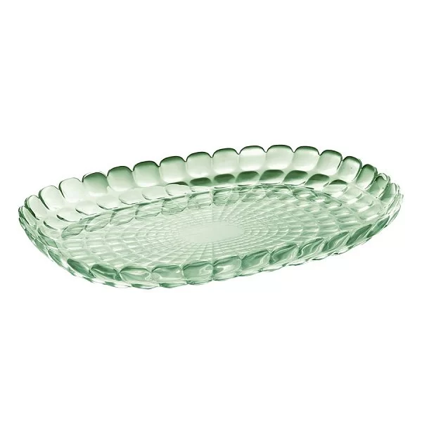 Поднос прямоугольный Tiffany 45,6х4,6х31,1 см, материал суперпластик, цвет зеленый, Guzzini, Италия, 27960060 - изобр. 7