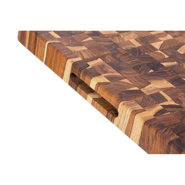 Доска разделочная торцевая Butcher Block 51x38x4 см, древесина тика, Teakhaus, США, TH331 - изобр. 8