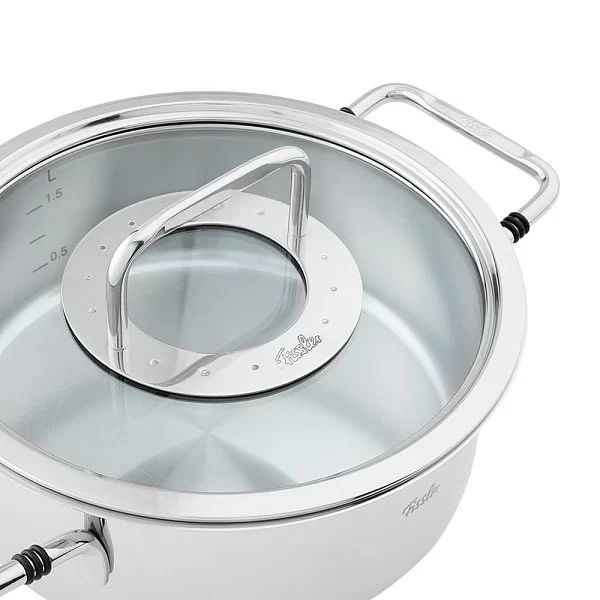 Набор посуды из 5-ти предметов Bonn, материал нержавеющая сталь + стекло, Fissler, Германия, 8611205 - изобр. 13