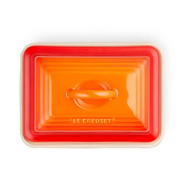 Масленка с крышкой, материал керамика, цвет оранжевый, Le Creuset, Франция, 70837170900000 - изобр. 10