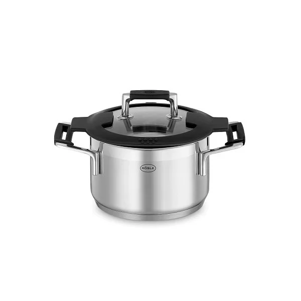 Кастрюля с крышкой Silence PRO 1,9 л, диаметр 16 см, нержавеющая сталь 18/10, Германия, 91961 Roesle - изобр. 7