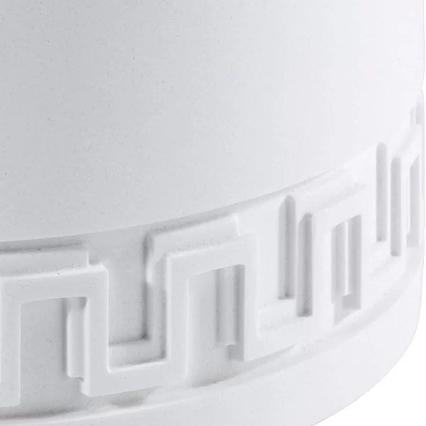 Корзина для мусора Gramercy 20х20х25 см, цвет белый, материал полистоун, Avanti, США, 14501F - изобр. 8