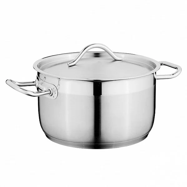 Кастрюля с крышкой Hotel, объем 3,7 л, диаметр 20 см, цвет стальной, нержавеющая сталь, Berghoff, Бельгия, 1101884 - изобр. 7