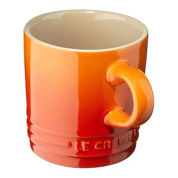 Кружка для капучино 200 мл, материал керамика, цвет оранжевый, Le Creuset, Франция, 91007220090000 - изобр. 7
