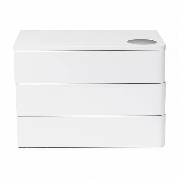 Шкатулка Spindle, цвет белый, дерево + металл, Umbra, Канада,308712-660 - изобр. 8