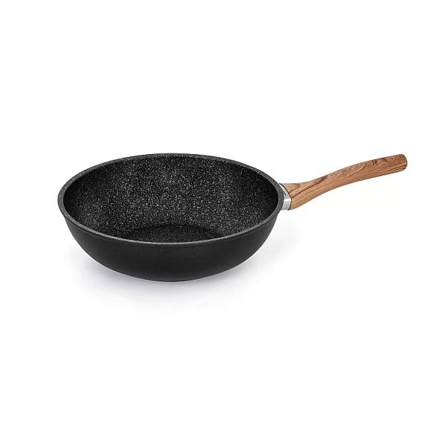 Сковорода-вок с антипригарным покрытием Granitica Extra Induction Eco 3,7 л, алюминий, Barazzoni, Италия, 85515612825 - изобр. 7