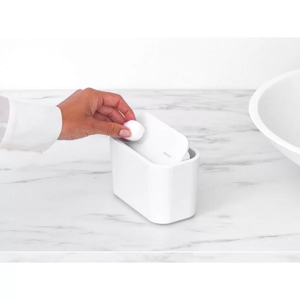 Контейнер для мусора Mindset 10х15х9 см, цвет белый, Brabantia, Бельгия, 303388 - изобр. 10