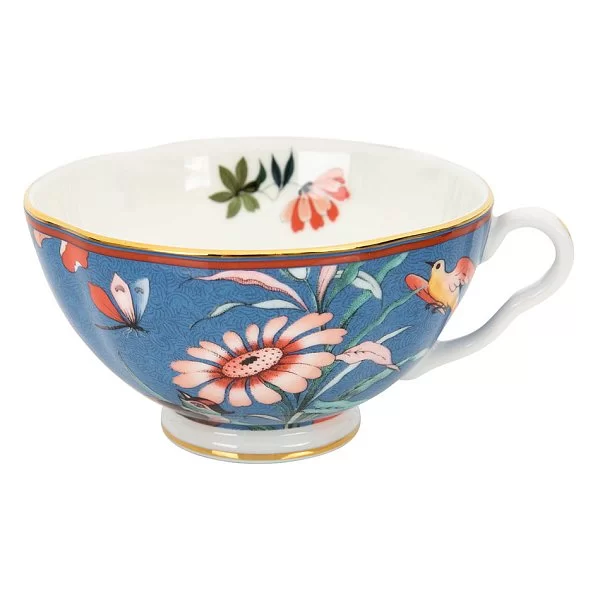 Чайная пара Paeonia Blush 200 мл, материал фарфор, цвет синий, Wedgwood, Великобритания, 40032091 - изобр. 9