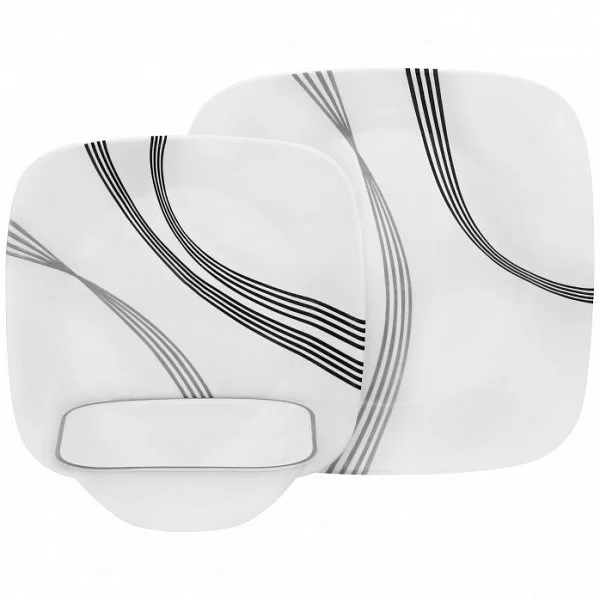 Набор посуды 12 предметов Urban Arc на 4 персоны, стекло, Corelle, 1118164 - изобр. 7