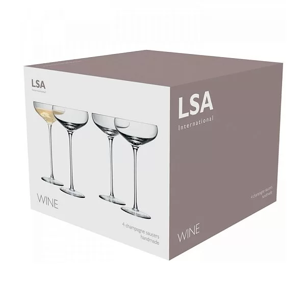 Бокалы для шампанского Wine, 0,3л, 4 шт, LSA, G730-11-991 - изобр. 11