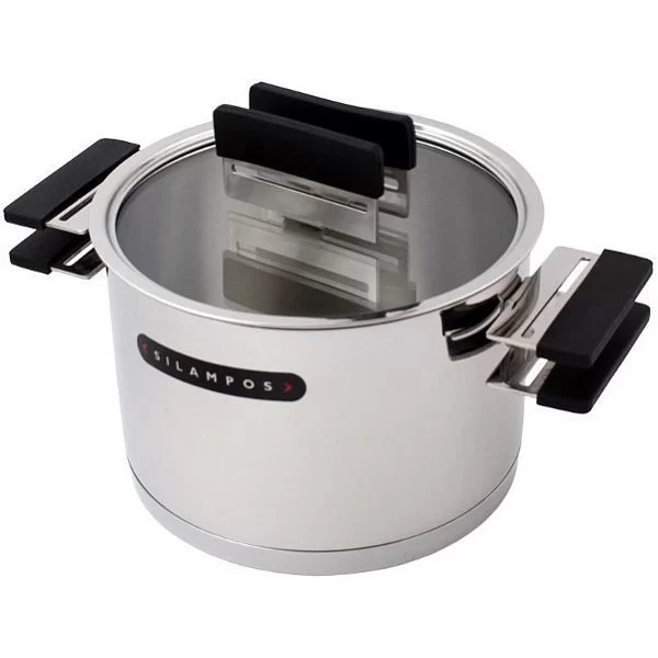 Кастрюля Рэйнбоу 2,55 л, 20 см, черный, Silampos, 63D122DD1020 - изобр. 7