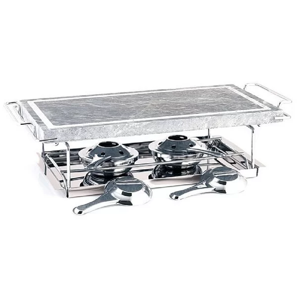 Гриль с каменной плитой Table taps 37х19 см, нержавеющая сталь + мрамор, BEKA, Бельгия, 14300704 - изобр. 7