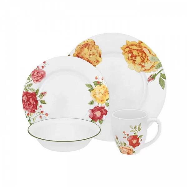 Набор посуды 16 предметов Emma Jane на 4 персоны, cтекло, Corelle, 1114336 - изобр. 7