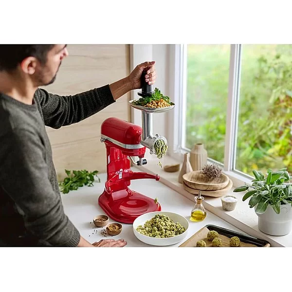 Миксер планетарный Artisan 5,6 л, цвет красный, Kitchen Aid, США, 5KSM60SPXEER - изобр. 9