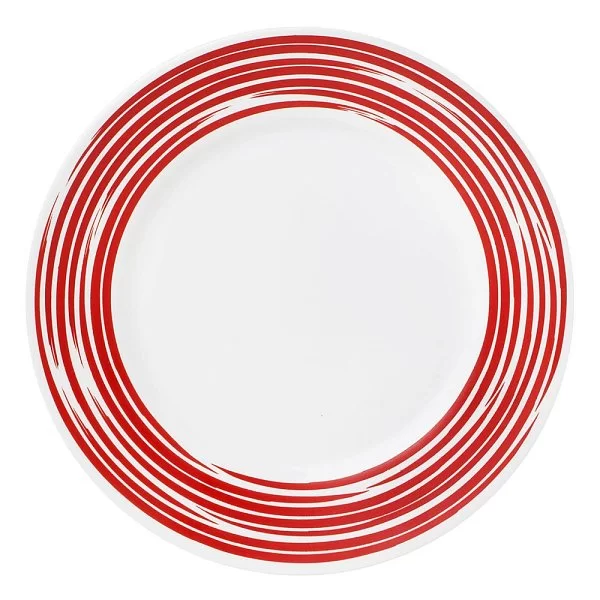 Тарелка обеденная Brushed Red 27 см, стекло, Corelle, 1118387 - изобр. 7