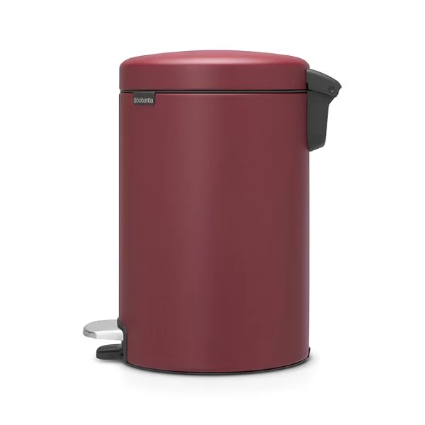 Мусорный бак с педалью NewIcon, 12л, минерально-бордовый, Brabantia, 115820 - изобр. 9