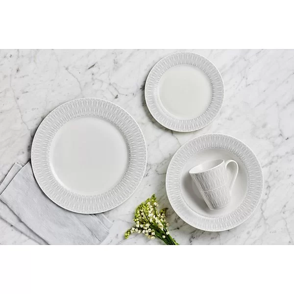 Обеденный набор &quot;Зенит&quot; на 4 персоны, цвет серый, 16 предметов, фарфор, Maxwell & William, Австралия, MW413-II0109 - изобр. 13