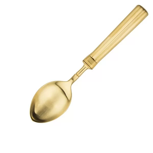 Набор столовых приборов Fontainebleau Gold Brushed на 12 персон, 72 предмета, цвет золотой, нержавеющая сталь, Cutipol, Португалия, P1A.72 GB - изобр. 10