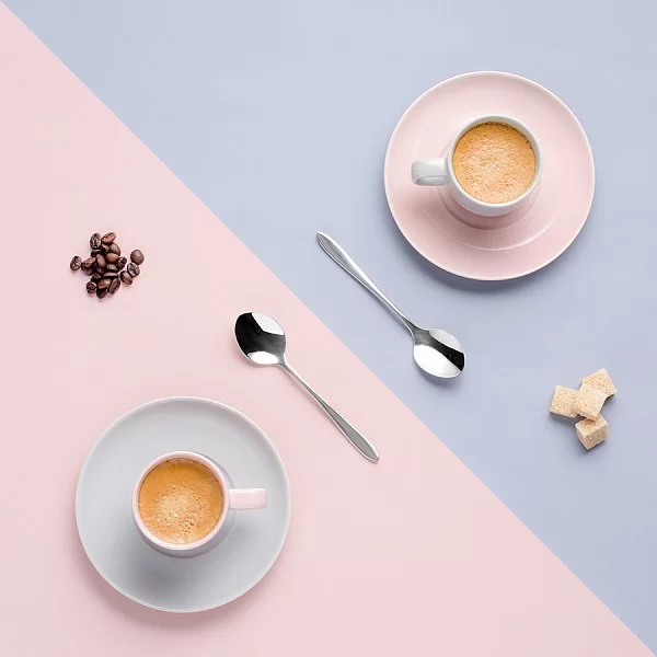 Чашка для эспрессо Cafe Concept, объем 100 мл, материал каменная керамика, цвет серый, Typhoon, Великобритания, 1401.832V - изобр. 8