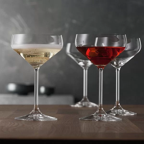 Набор из 4 бокалов-чаш для шампанского Style 310 мл, бессвинцовый хрусталь, Spiegelau, Германия, 4670188 - изобр. 8