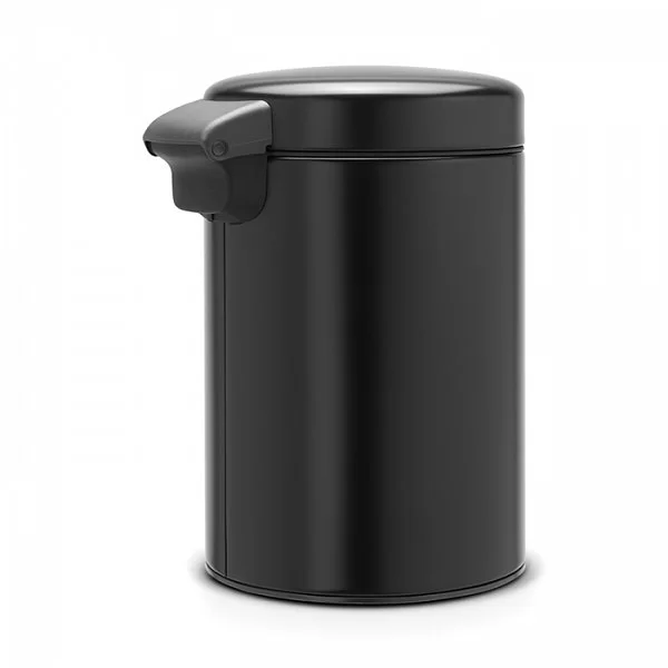Мусорный бак настенный NewIcon, 3л, черный матовый, Brabantia, 116247 - изобр. 8