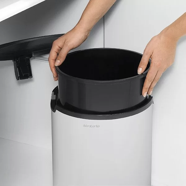 Мусорный бак встраиваемый 10л, белый, Brabantia, 428081 - изобр. 10