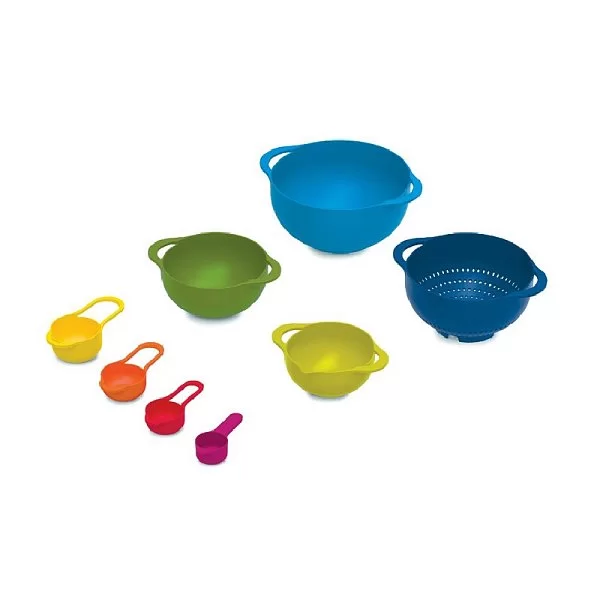 Набор мисок Nest 8 32,2х13,7х26,1 см, полипропилен, цвет мультиколор, Joseph Joseph, Великобритания, 40100 - изобр. 10