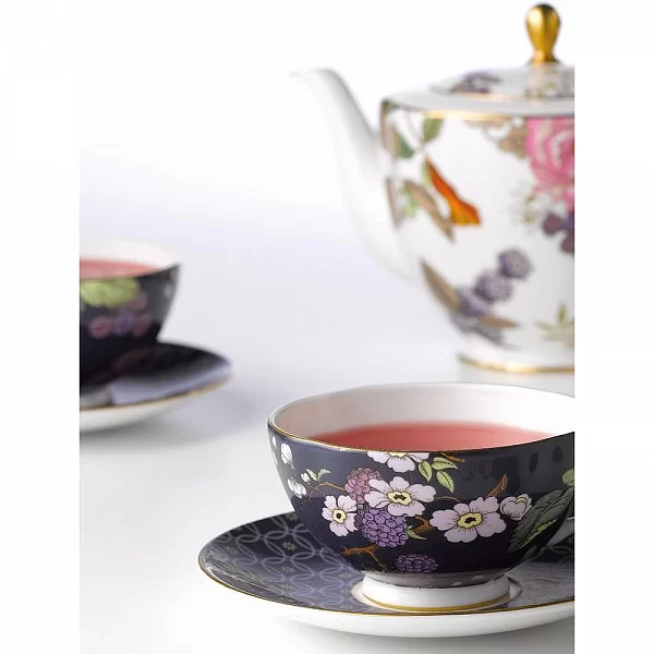 Чайная пара Tea Garden 170 мл, материал фарфор, цвет фиолетовый, Wedgwood, Великобритания, 40020298 - изобр. 10