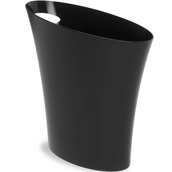 Контейнер мусорный Skinny 17x33x34 см, материал пластик, цвет черный, Umbra, Канада, 1014555-040 - изобр. 7