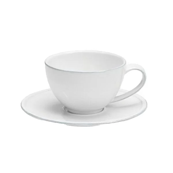 Чайная пара Friso 260 мл материал керамика, цвет белый, Costa Nova, Португалия, FICS01-WHI(FICS01-02202F) - изобр. 7