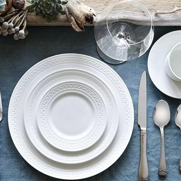 Обеденный набор Intaglio на 4 персоны, 12 предметов, фарфор, Wedgwood, WGW-5C104005106-Dinner set 4/12 - изобр. 12