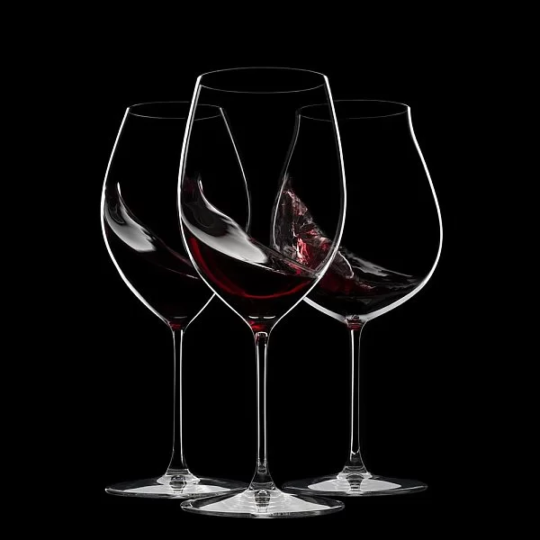Набор бокалов для вина New World Pinot Noir/Rose/Nebbiolo 790 мл, хрусталь, 2 шт, Veritas, Riedel, 6449/67 - изобр. 15
