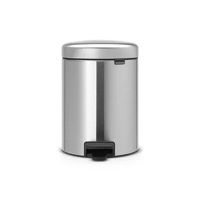 Мусорный бак с педалью NewIcon, 5л, стальной полированный, Brabantia, 112621 - изобр. 43
