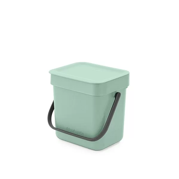 Ведро для мусора SORT&GO 3 л, пластик, цвет мятно-голубой, Brabantia, Бельгия, 211683 - изобр. 7