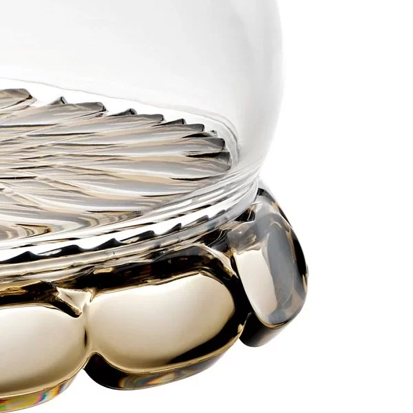Блюдо для торта с крышкой Vanity 30 см, акриловое стекло, цвет коричневый, Guzzini, Италия, 131901STE282 - изобр. 10