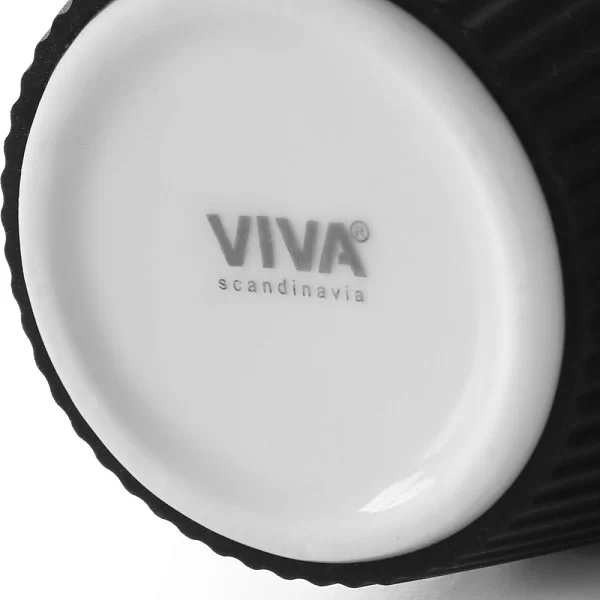 Чайный стакан Anytime, объем 380 мл, цвет черный, фарфор + силикон, Viva Scandinavia, Дания, V81901 - изобр. 10