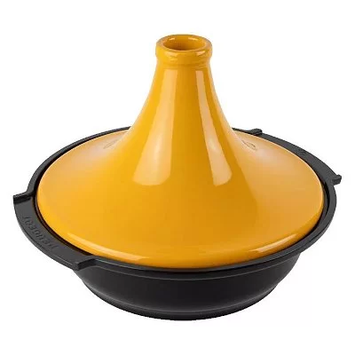 Тажин чугунный с керамическим куполом цвет кремовый, диаметр 28 см, Staub, Франция, 1302823 - изобр. 41