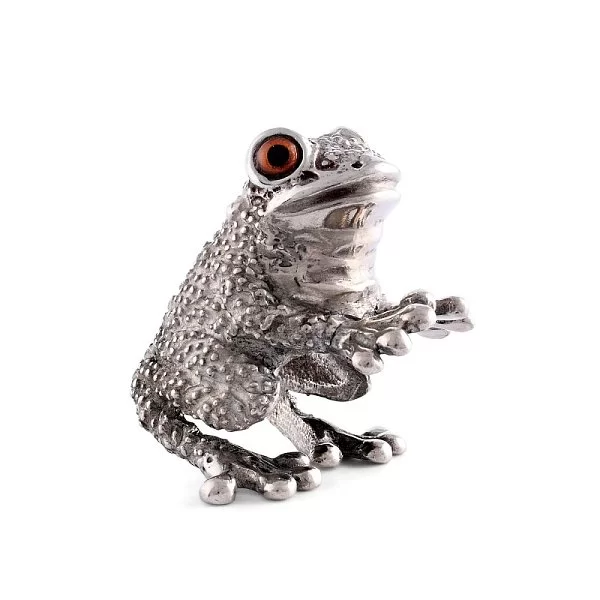 Кольцо для салфеток "Лягушка", высота 6 см, олово, Vagabond House, США, VAG-G115TD - изобр. 8