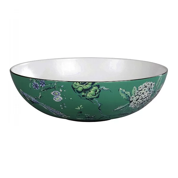 Салатник большой Jasper Conran Chinoiserie 30 см, материал фарфор, цвет зеленый, Wedgwood, Великобритания, 50132709746 - изобр. 7