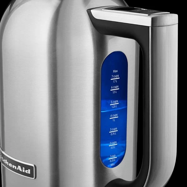 Чайник электрический 1.7л, стальной,Kitchen Aid, 5KEK1722ESX - изобр. 9