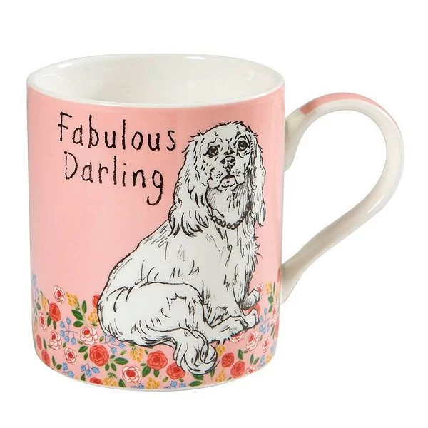Кружка &quot;Fabulous darling&quot; объем 400 мл, материал фарфор, Churchill, Великобритания, COMP00061 - изобр. 7