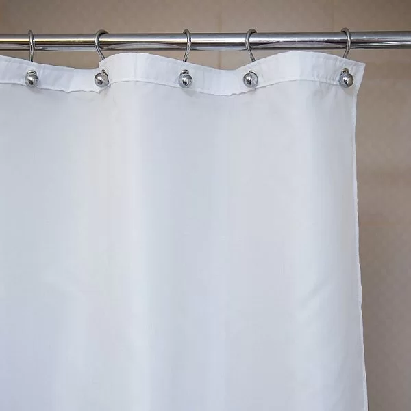 Шторка для ванной Liso Blanco, 180х200 см, цвет белый, полиэстер, Испания, LIS1820W - изобр. 9