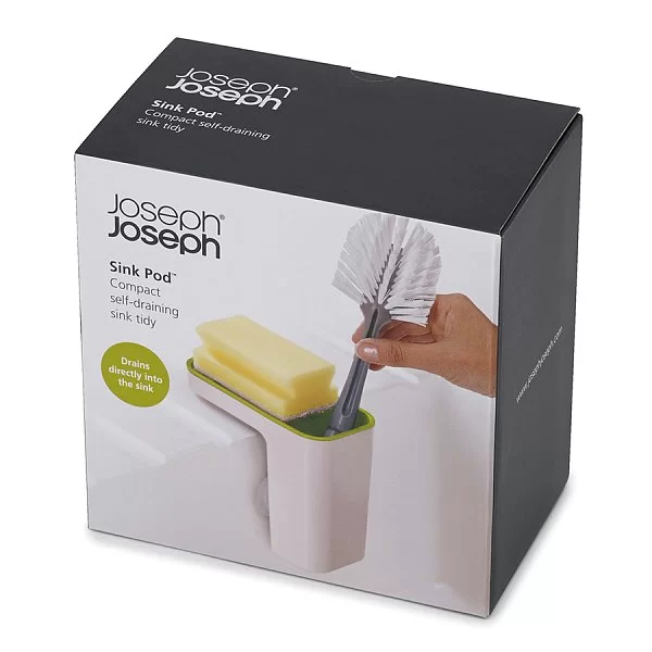 Органайзер для раковины Sink Pod, 13х14х8см, зеленый, Joseph Joseph, 85126 - изобр. 12