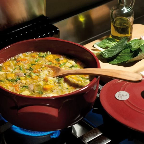 Кастрюля круглая 2,5л, гранат, Emile Henry, 344525 - изобр. 9