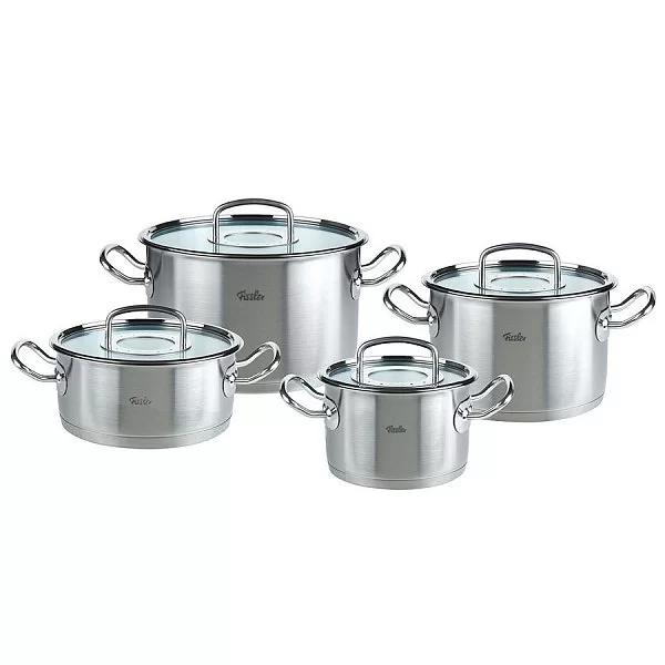 Набор кастрюль из нержавеющей стали Original Pro Collection, 4 предмета, Fissler, Германия, 8412604 - изобр. 7