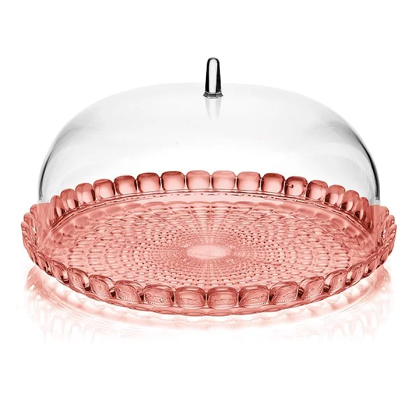 Блюдо сервировочное Tiffany S 30 см материал суперпластик, цвет коралловый, Guzzini, Италия, 19950123 - изобр. 7