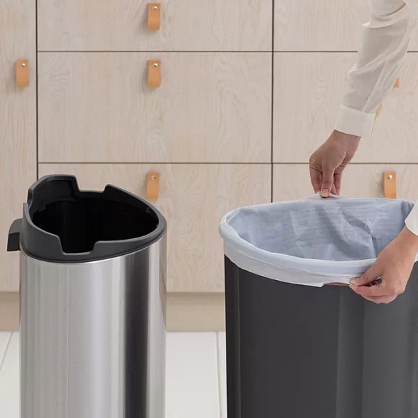 Мусорный бак Touch Bin New 40л, матовая сталь, Brabantia, 114809, 114809 - изобр. 9