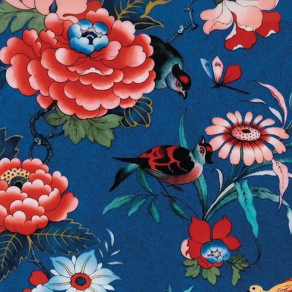 Блюдо прямоугольное Paeonia Blush 34x15 см, материал фарфор, цвет синий, Wedgwood, Великобритания, 40032132 - изобр. 8